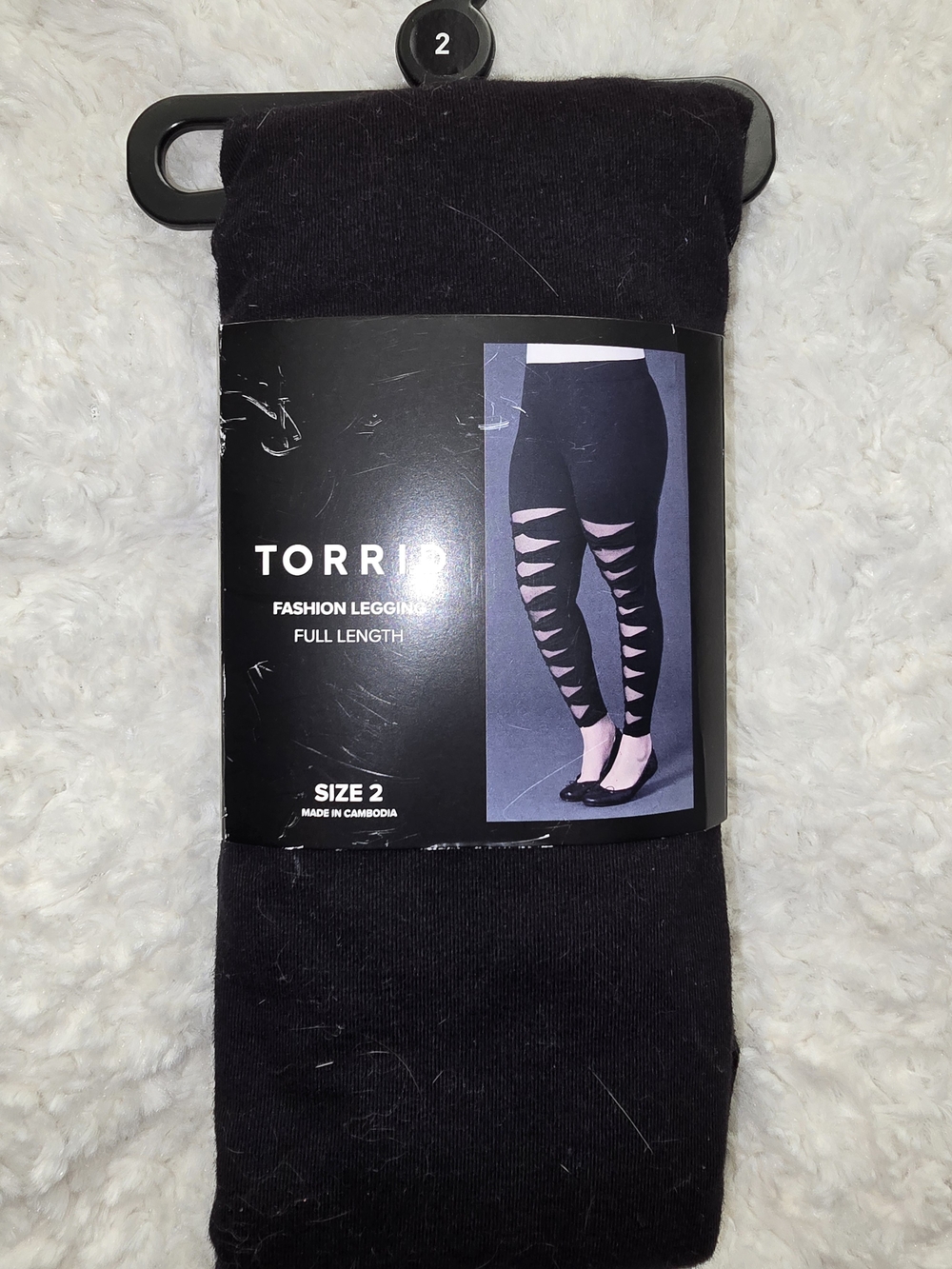 torrid Black Cutout Full Length Fashion Leggings
